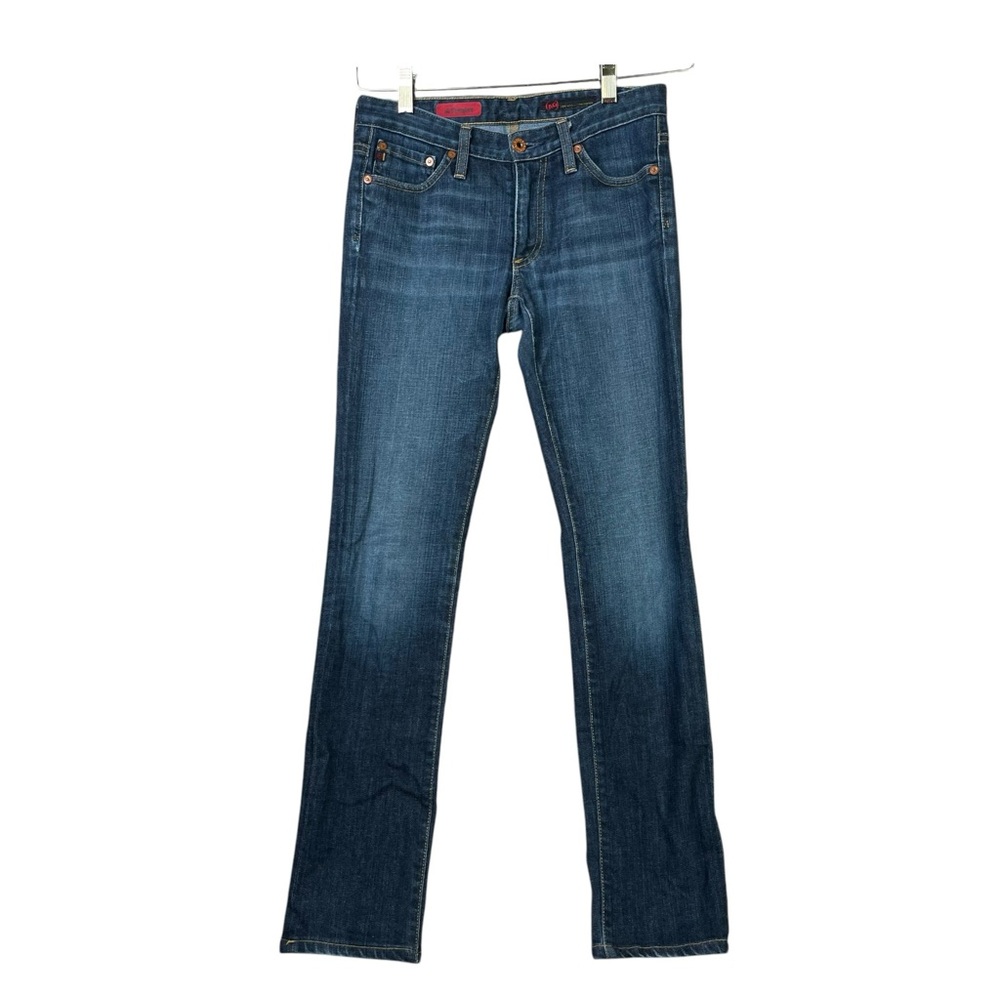Adriano Goldschmied Ag The Premiere Blue Women Jeans Straight Leg Size 26R USA